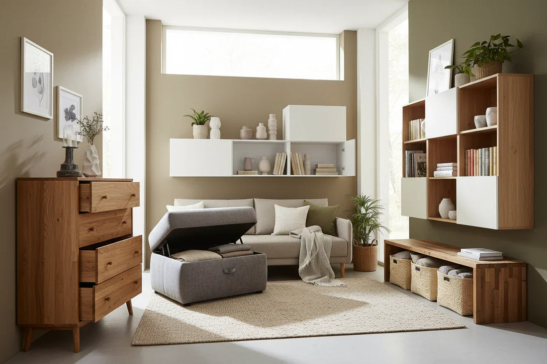 How to Maximise Storage Space in a Small Room